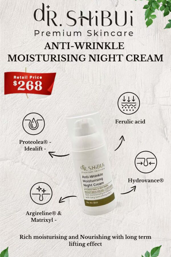 DR.SHIBUI Anti-Wrinkle Mouisturising Night Cream
